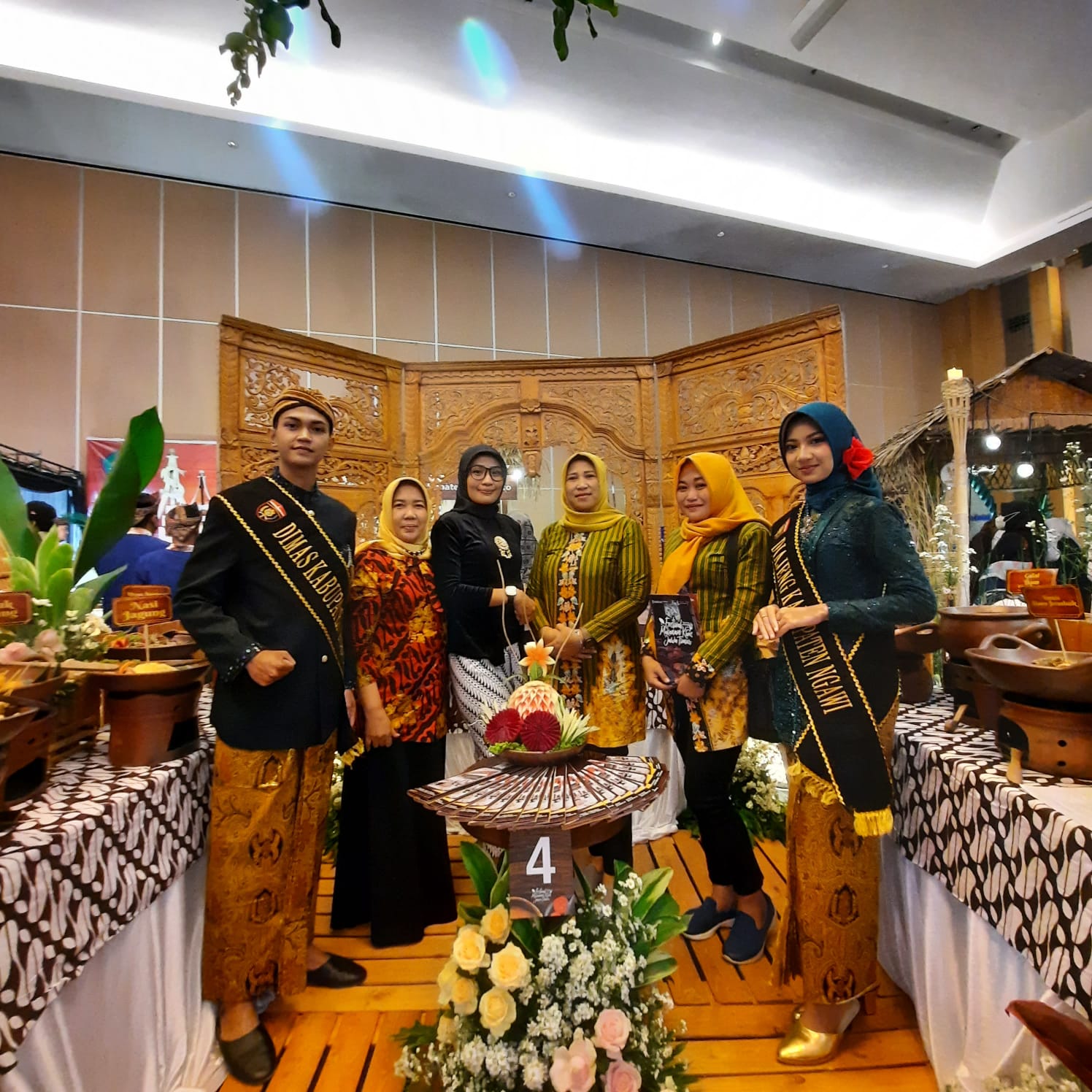 NOTOSUMAN MEWAKILI NGAWI IKUTI FESTIVAL MAKANAN KHAS JAWA TIMUR 2022