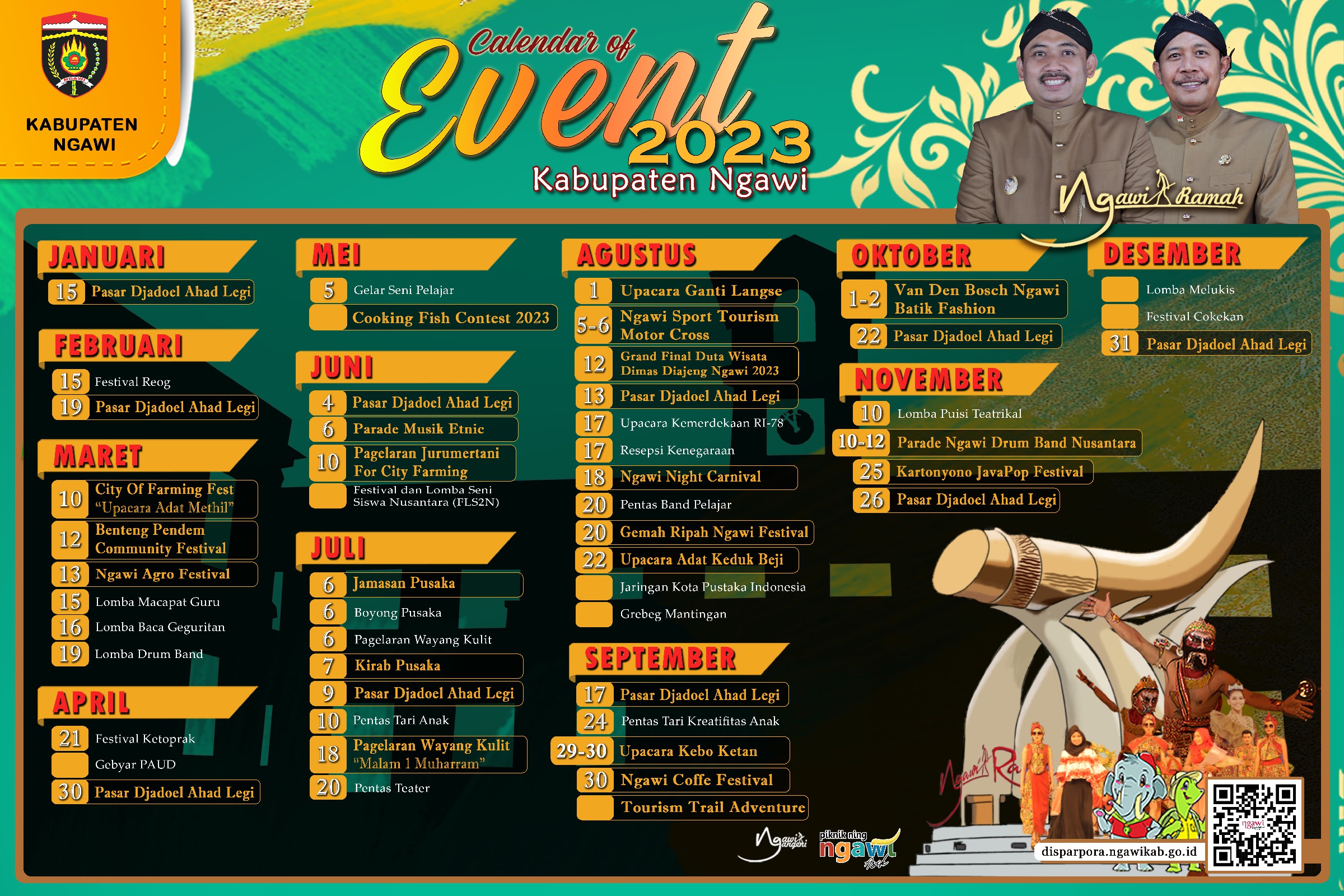 Kalender Event Kabupaten Ngawi