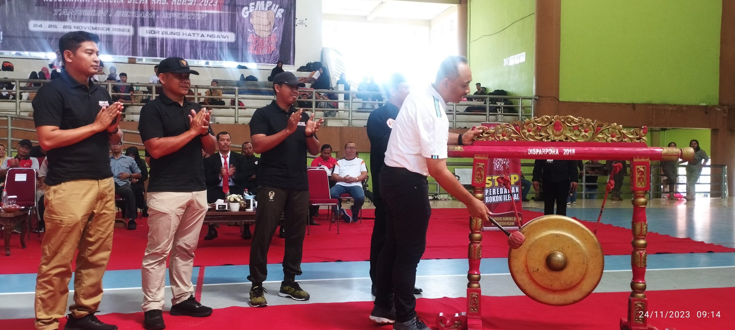 PEMBUKAAN KEJUARAAN PENCAK SILAT BUPATI CUP KE X TAHUN 2023 DI KABUPATEN NGAWI.