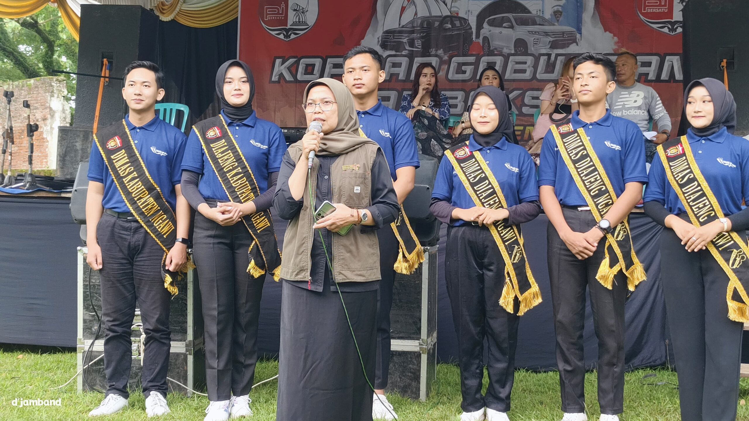 Disparpora Ngawi Support Kegiatan Gathering Gabungan Dan Bakti Sosial Komunitas Pajero Indonesia Chapter Kartonyono Di Benteng Van Den Bosch, Sabtu 10 Februari 2024.