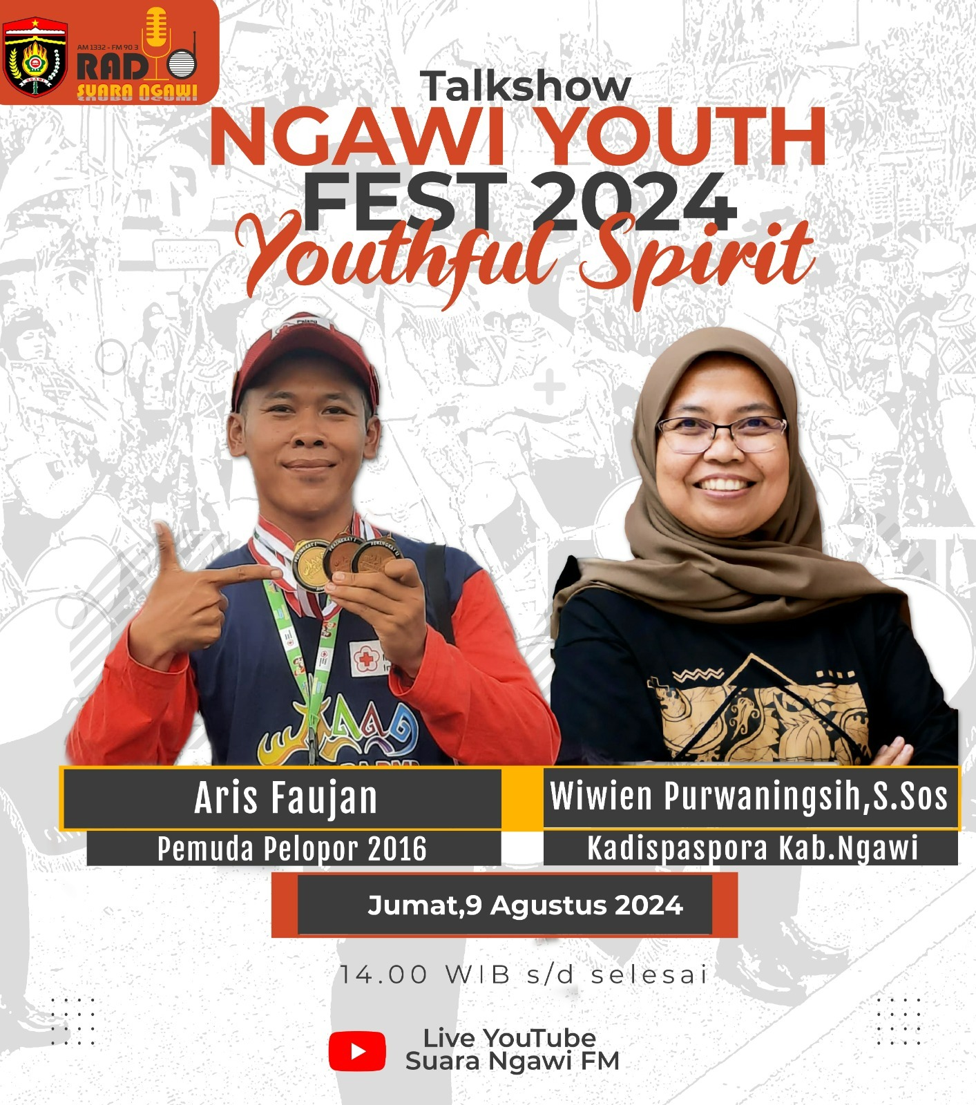 TALKSHOW NGAWI YOUTH FEST 2024