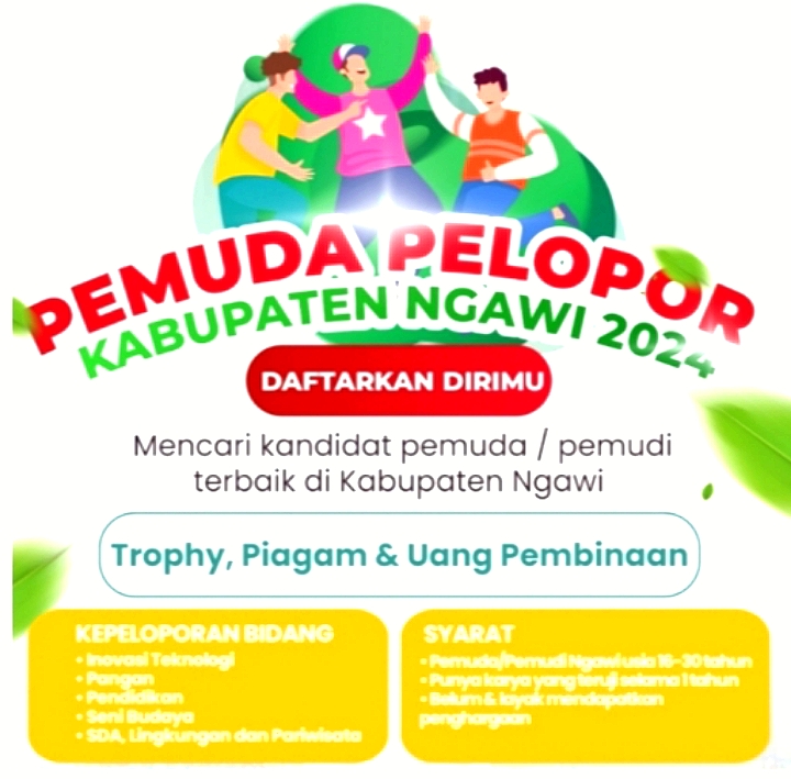 PEMILIHAN PEMUDA PELOPOR KABUPATEN NGAWI 2024