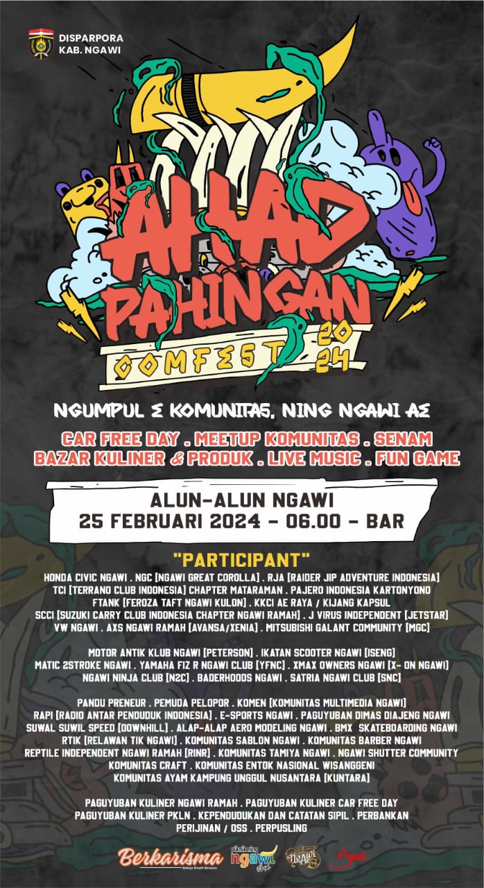 LAUNCHING “AHAD PAHINGAN COMFEST 2024”