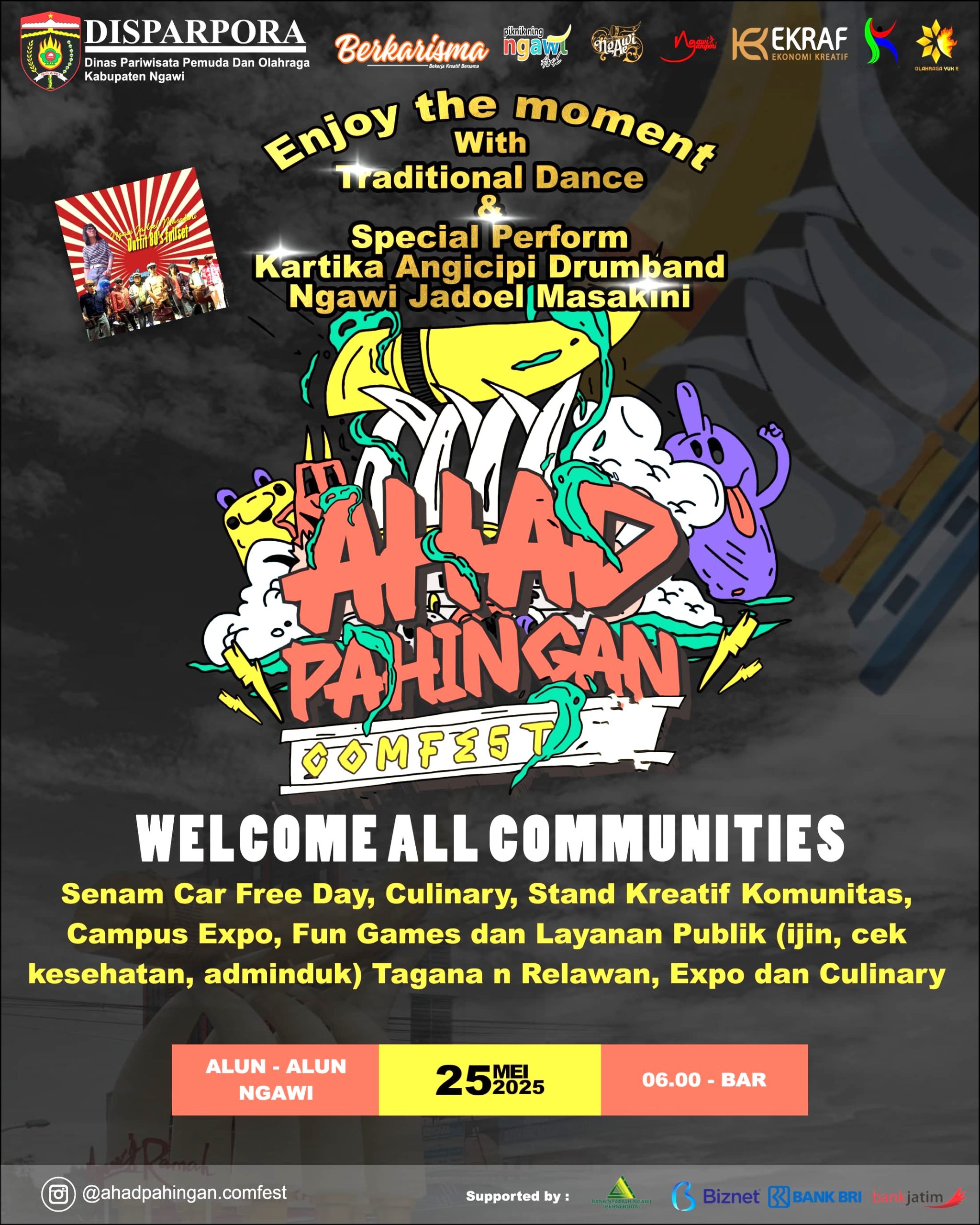 Ahad Pahingan CommFest Mei 2025