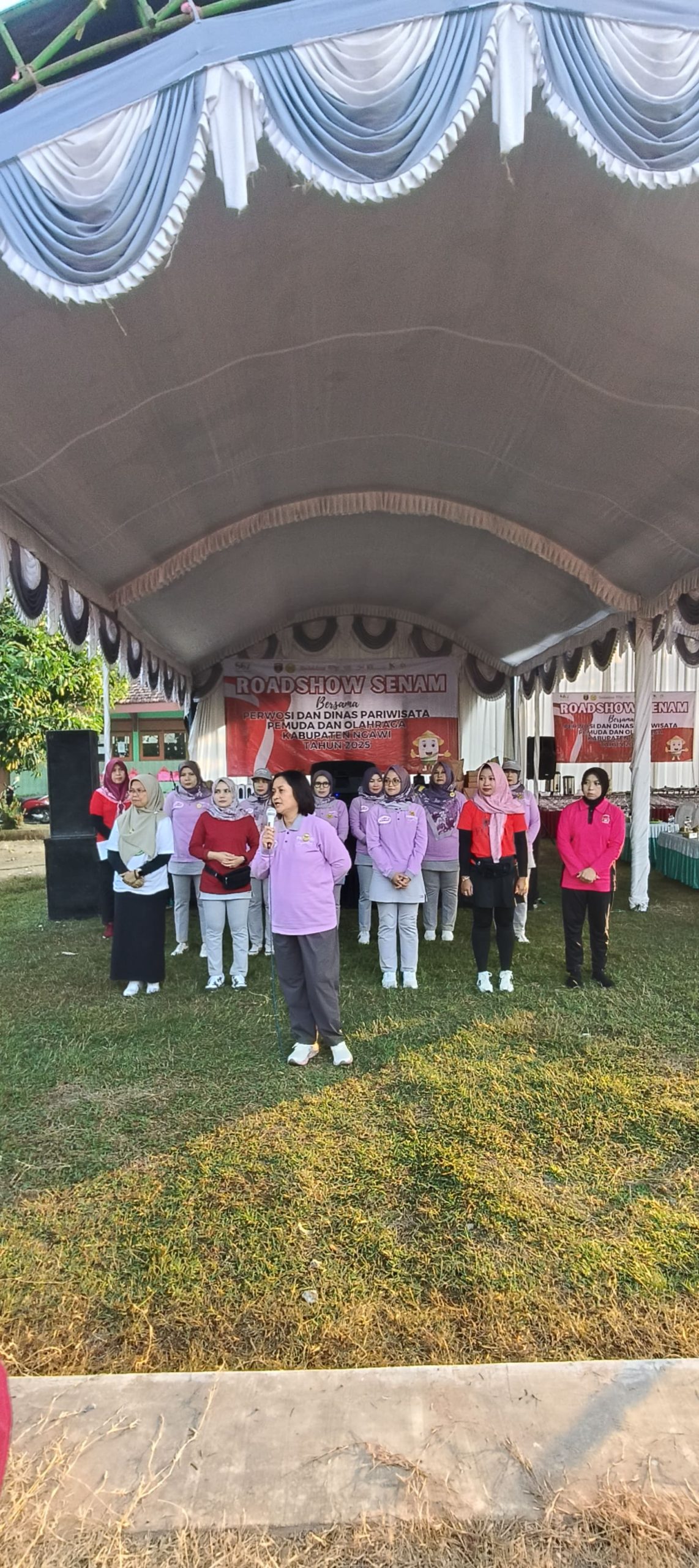 Senam Perwosi Hadirkan Keceriaan Warga Kasreman, Olahraga Jadi Gaya Hidup Positif