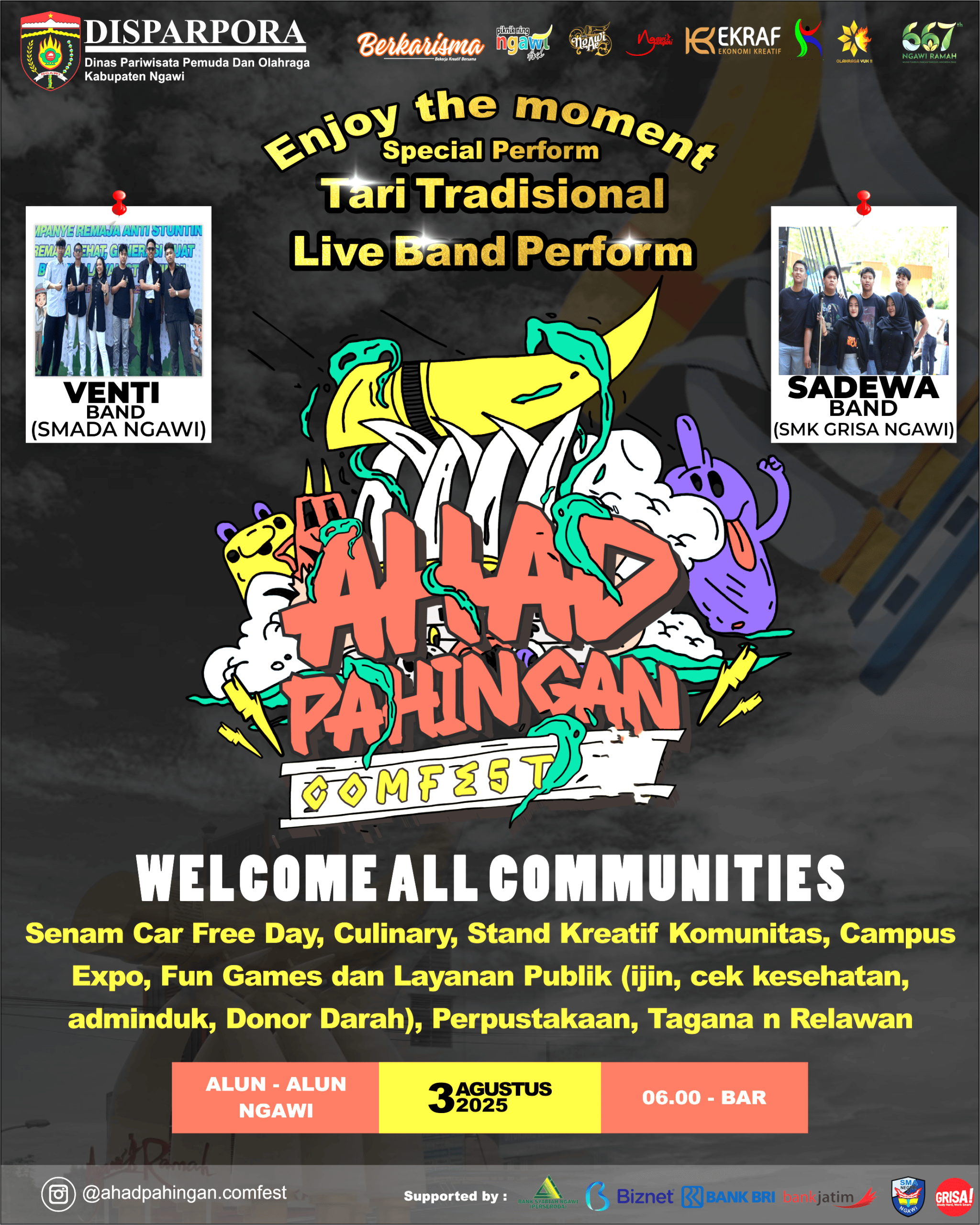 Ahad Pahingan CommFest Agustus 2025