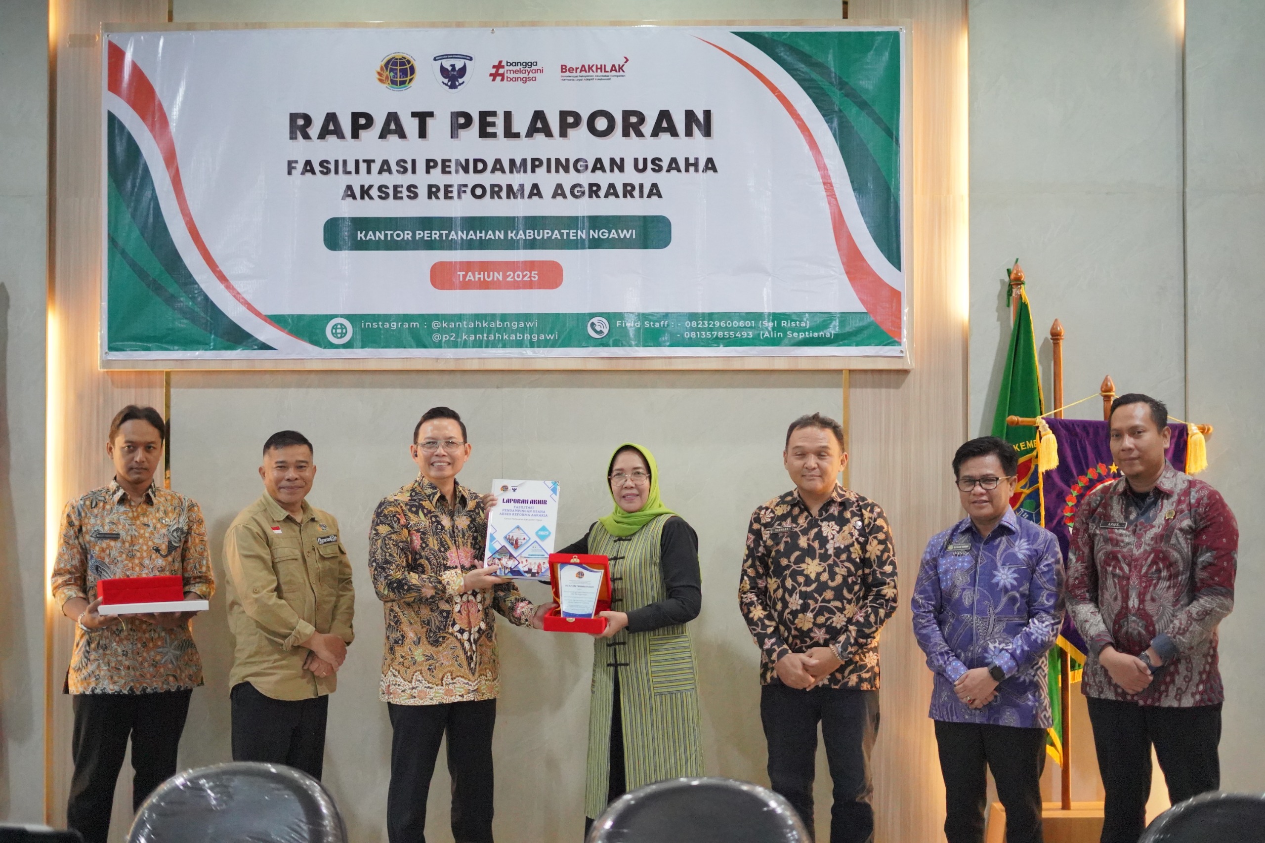 Rapat Pelaporan : Fasilitasi Pendampingan Usaha Akses Reforma Agraria