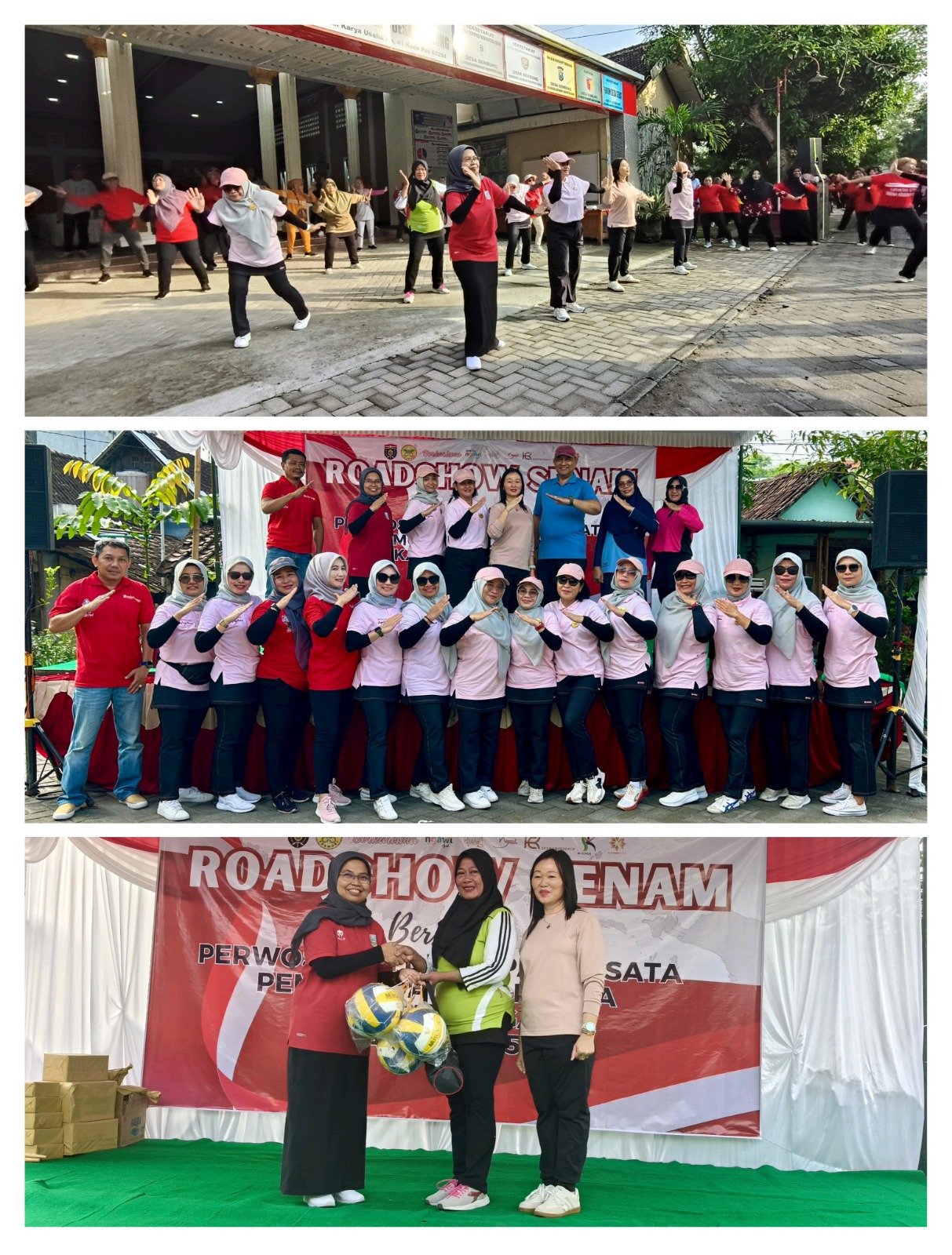 Roadshow Senam Perwosi 2025 Resmi Dimulai, Karangjati Jadi Tuan Rumah Pertama