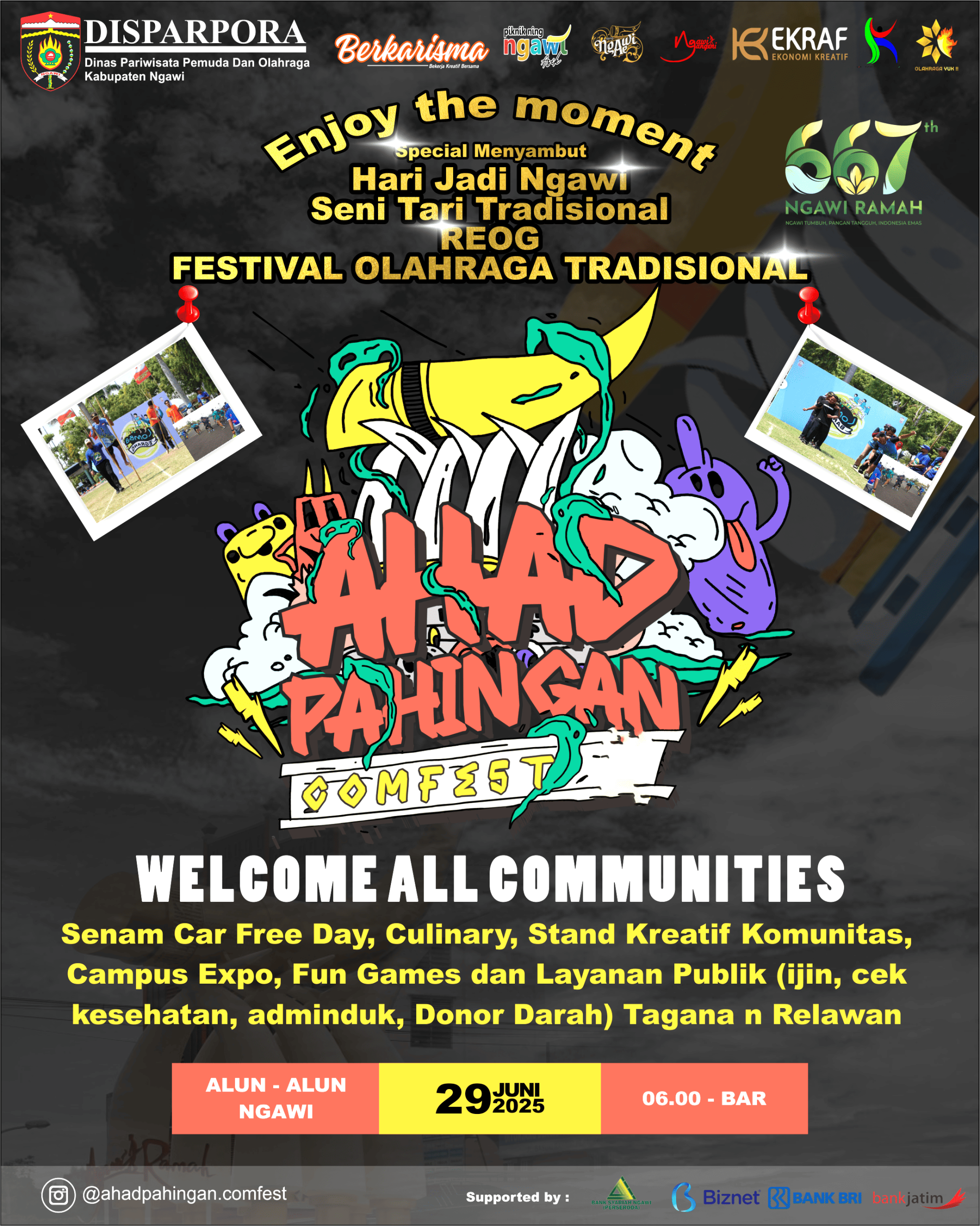 Ahad Pahingan CommFest Juni 2025