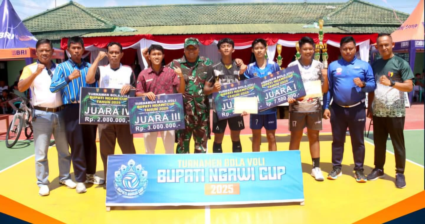 Turnamen Bola Volly Bupati Cup 2025: Ajang Prestasi dan Sportivitas Pelajar Ngawi