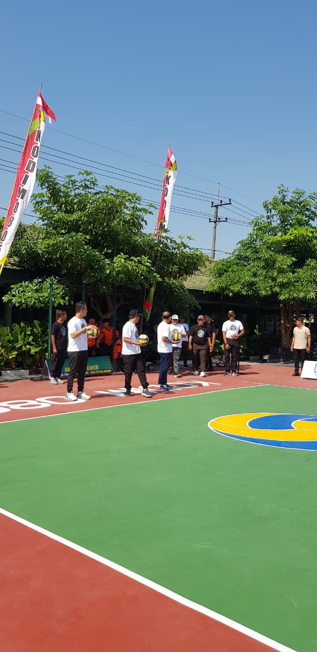TURNAMEN BOLA VOLI BUPATI NGAWI CUP 2025 RESMI DIGELAR DI KODIM 0805 NGAWI