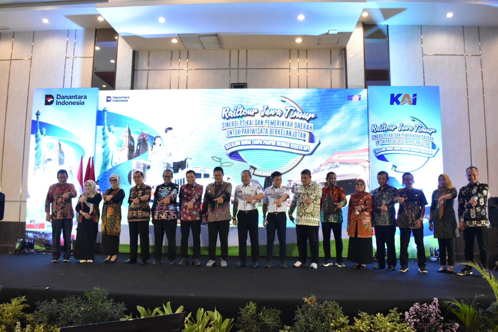 DISPARPORA Ngawi Ikuti dan Hadiri Launching Railtour KAI se-Wilayah DAOPS 7